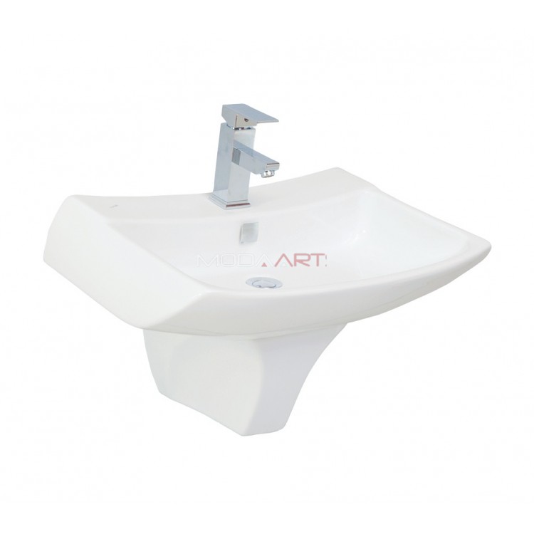 Creavit Buul BL260 50x65cm Lavabo Yarım Ayak