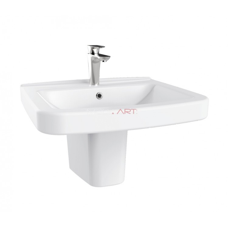 Creavit Lara LR260 60cm Lavabo Yarım Ayak