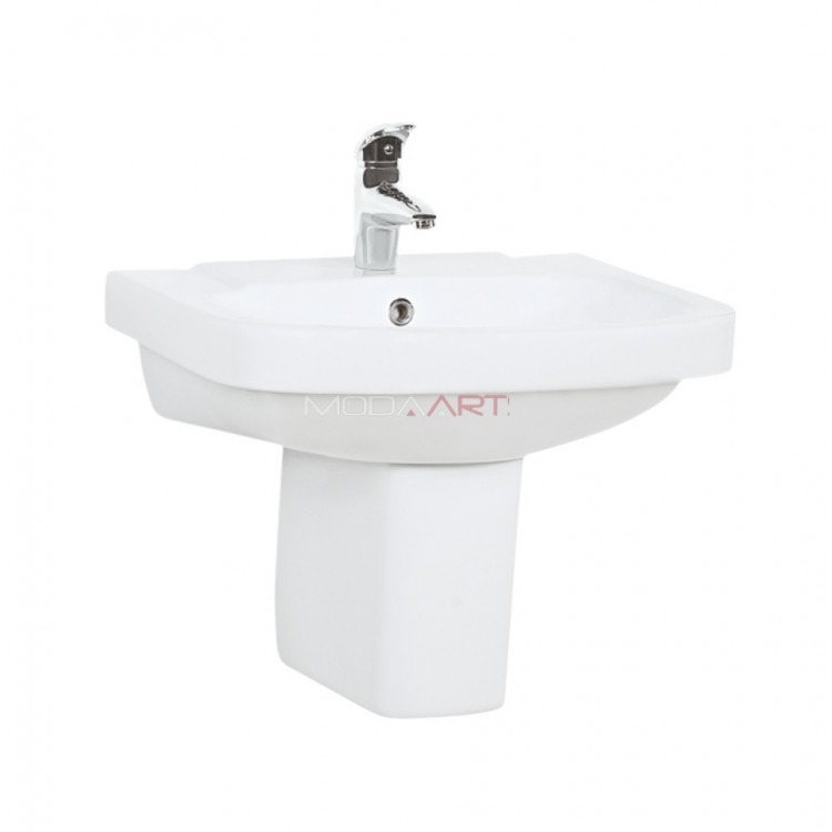 Creavit Vitroya VT260 45x56cm Lavabo Yarım Ayak