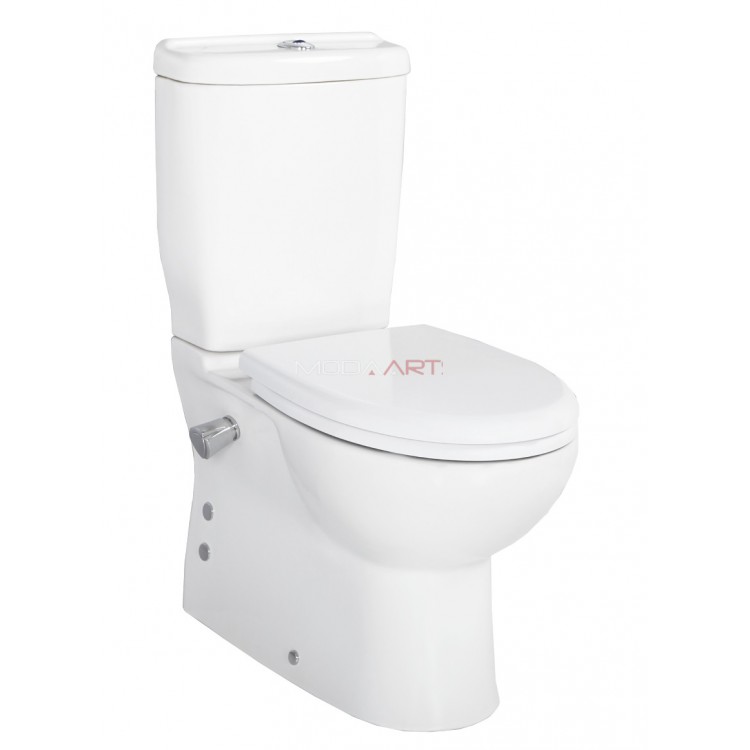 Creavit Sedef SD318.00400 Duvara Dayalı Klozet Taharet Musluklu
