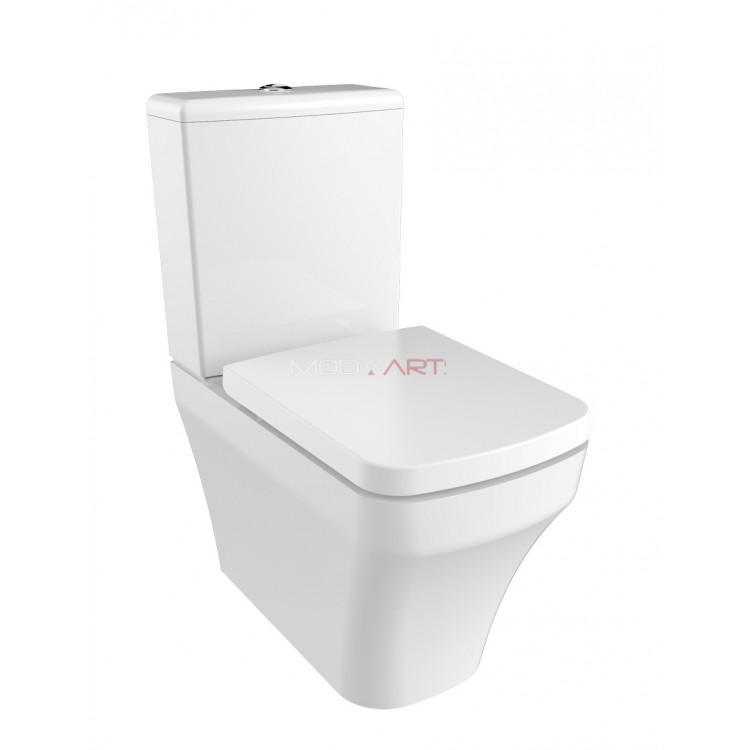 Creavit Rim Off S0361 Kanalsız Duvara Dayalı Klozet ve Rezervuar 
