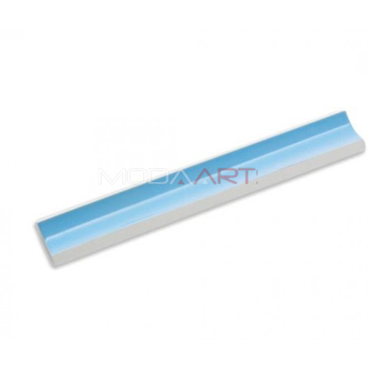 Porselen İç Bükey 4cm x 25cm Mavi
